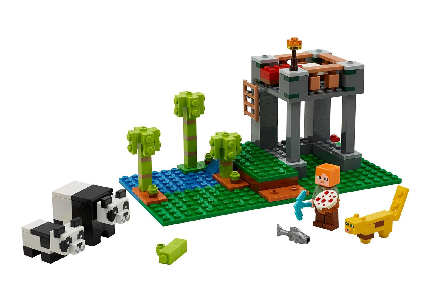 Lego 21158 Minecraft: Der Panda-Kindergarten - plegobil