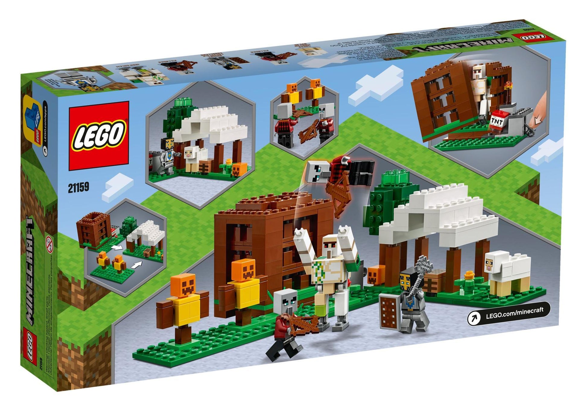 Lego 21159 Minecraft: Der Plünderer-Außenposten - plegobil
