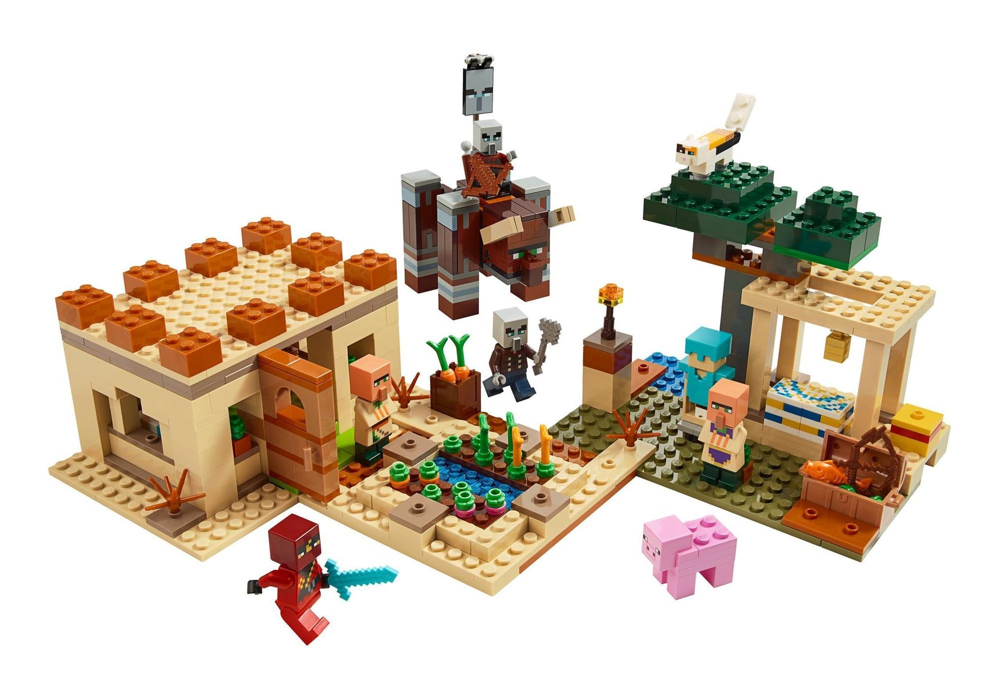Lego 21160 Minecraft: Der Illager-Überfall - plegobil