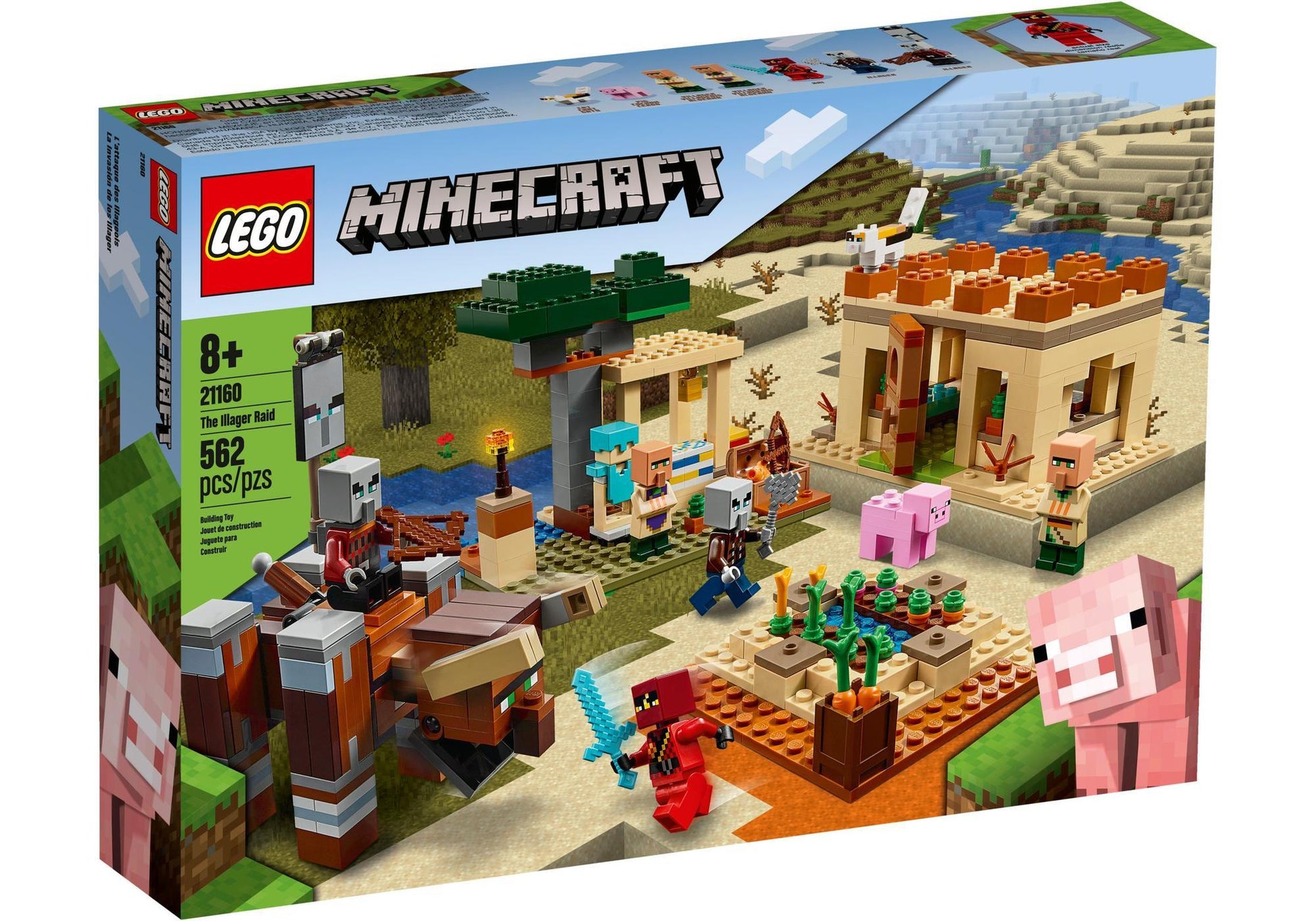 Lego 21160 Minecraft: Der Illager-Überfall - plegobil