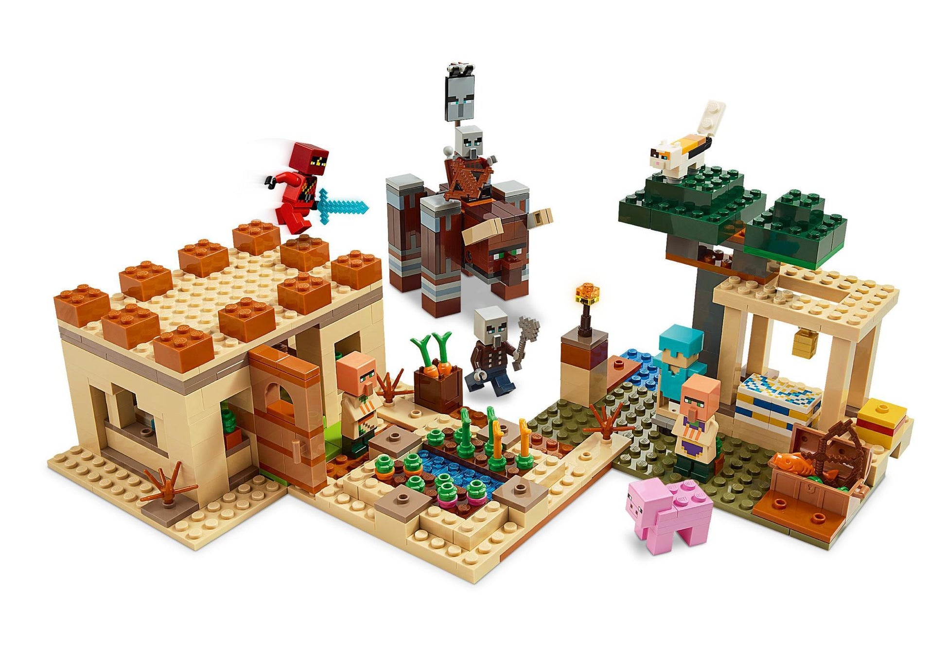 Lego 21160 Minecraft: Der Illager-Überfall - plegobil