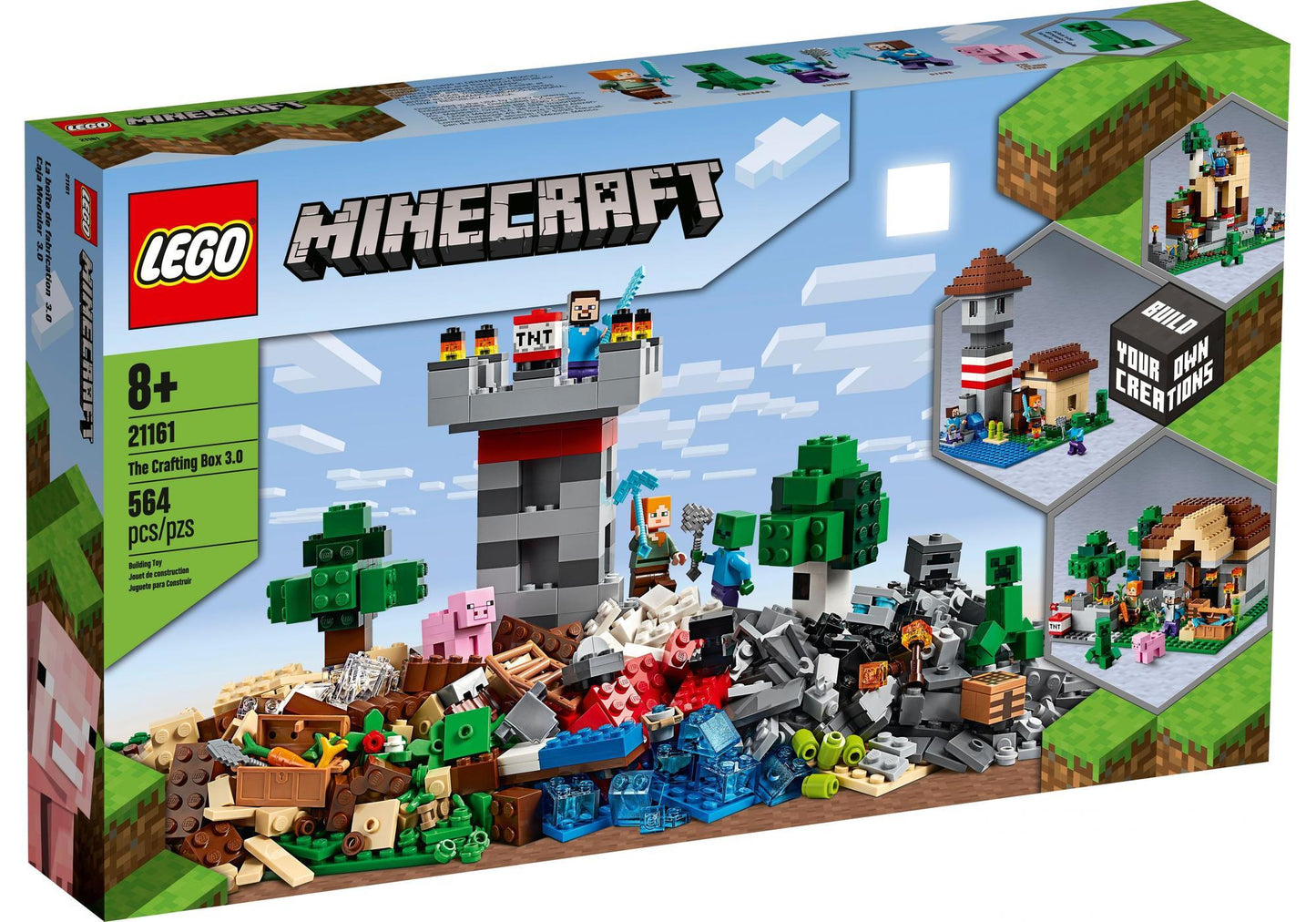 Lego 21161 Minecraft: Die Crafting-Box 3.0 - plegobil