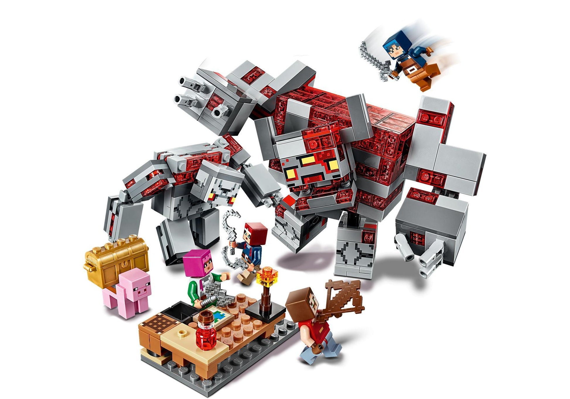 Lego 21163 Minecraft: Das Redstone-Kräftemessen - plegobil