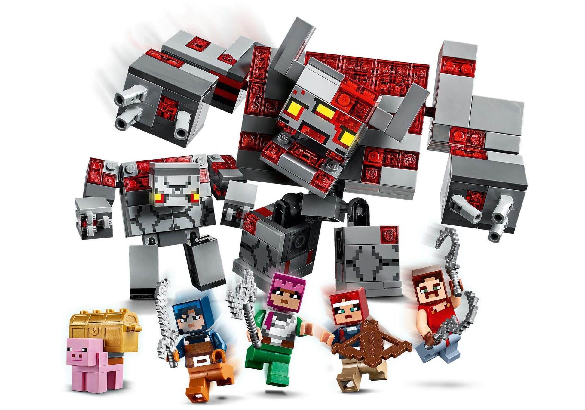 Lego 21163 Minecraft: Das Redstone-Kräftemessen - plegobil