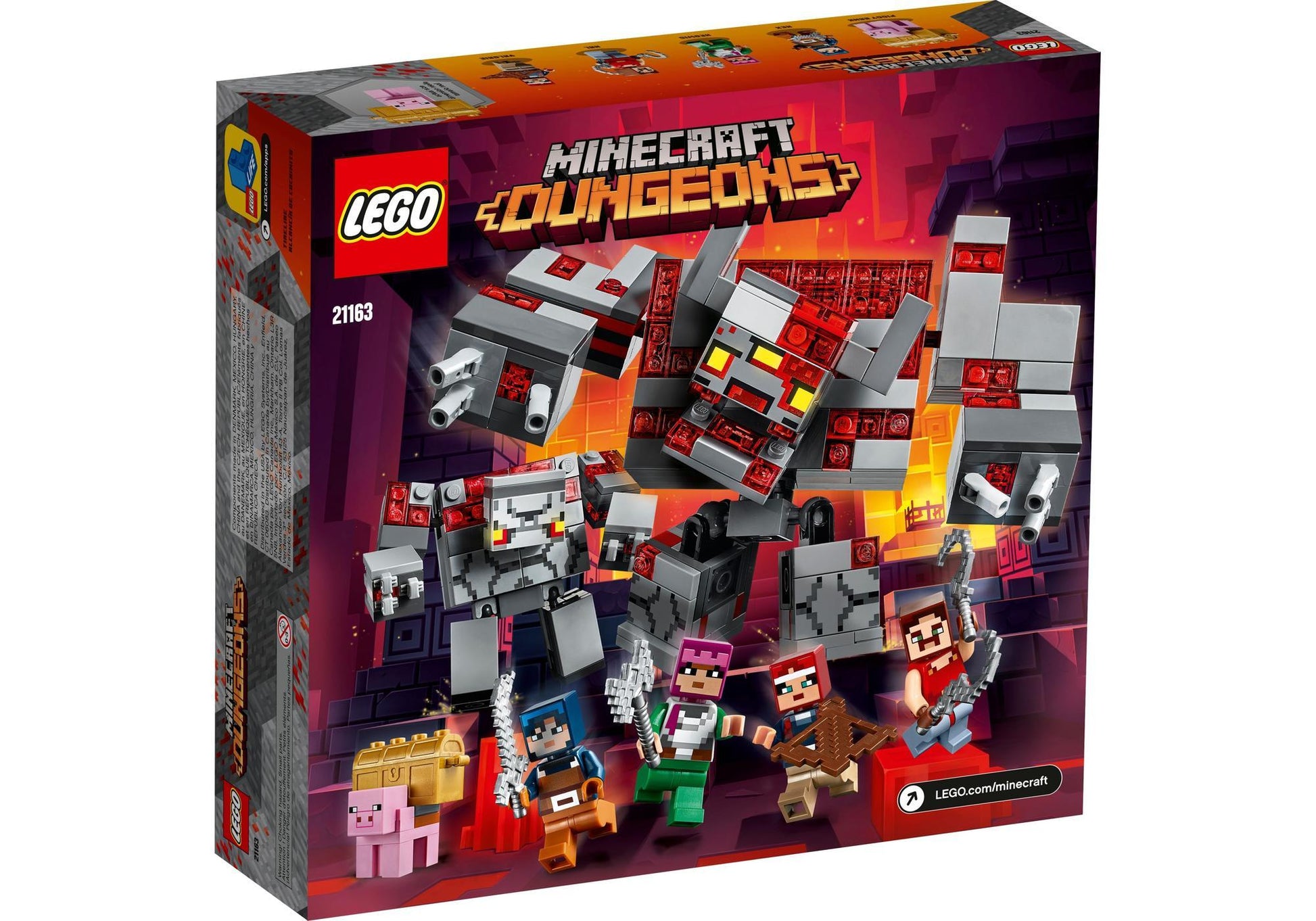 Lego 21163 Minecraft: Das Redstone-Kräftemessen - plegobil