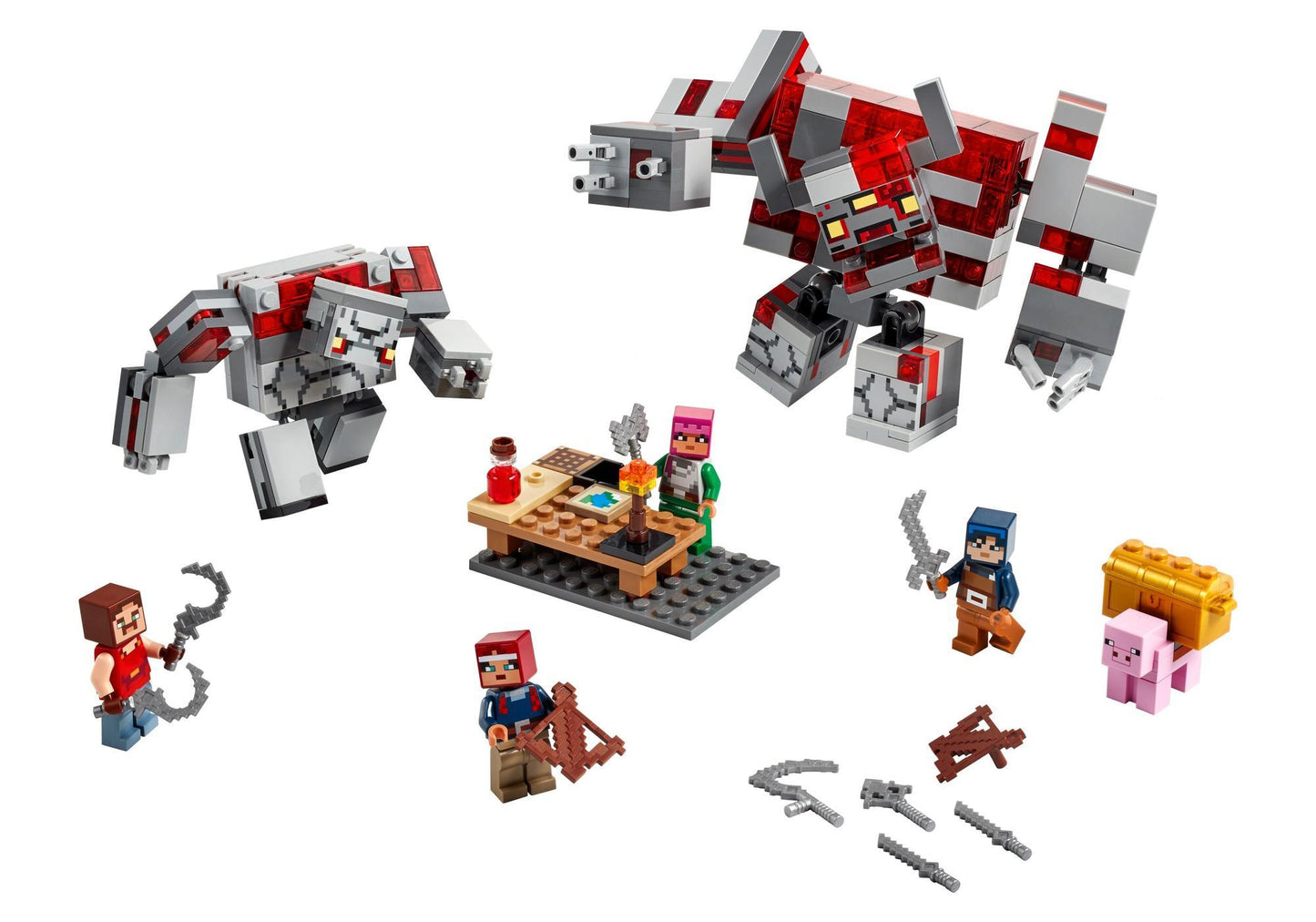 Lego 21163 Minecraft: Das Redstone-Kräftemessen - plegobil