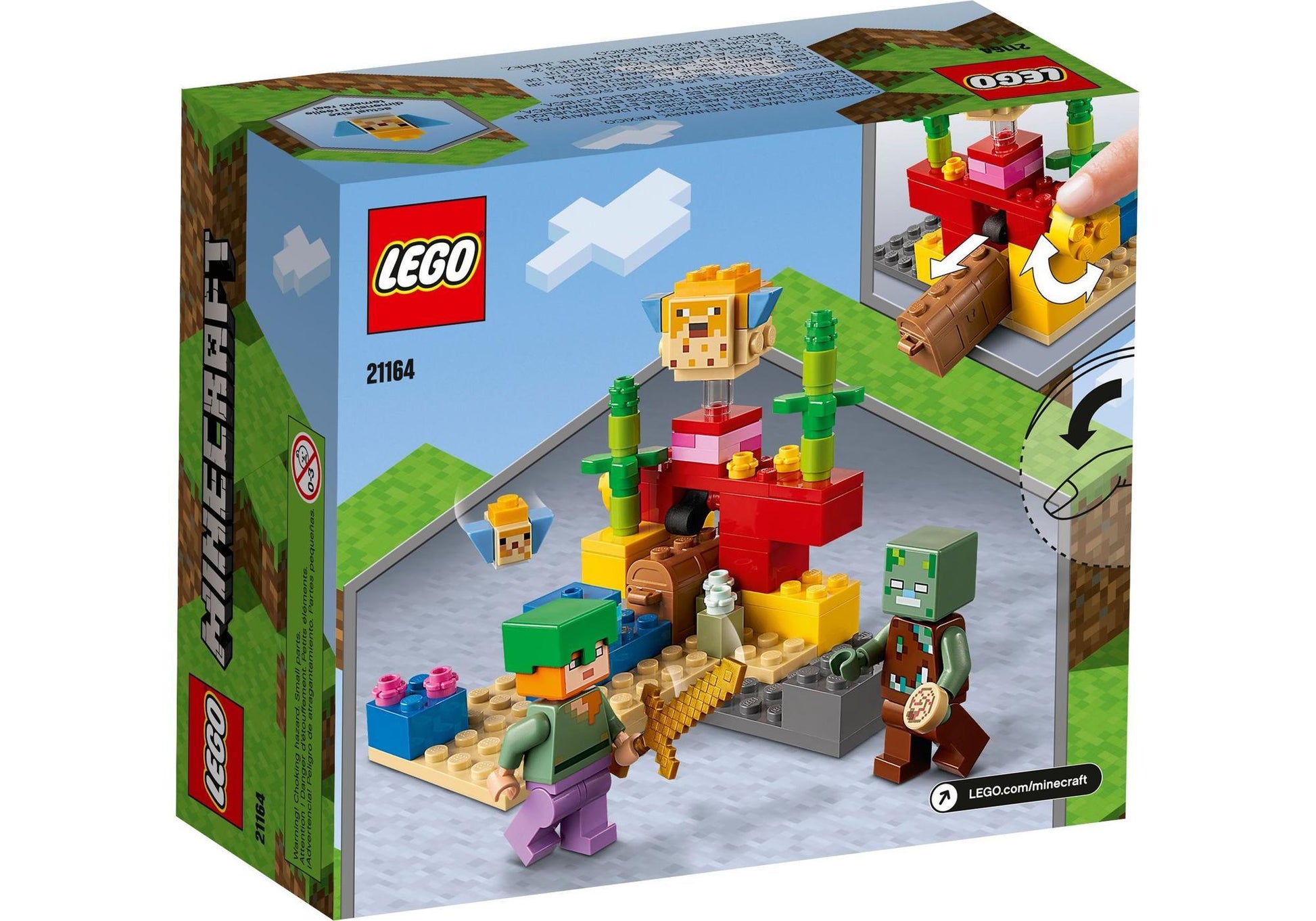 Lego 21164 Minecraft: Das Korallenriff - plegobil