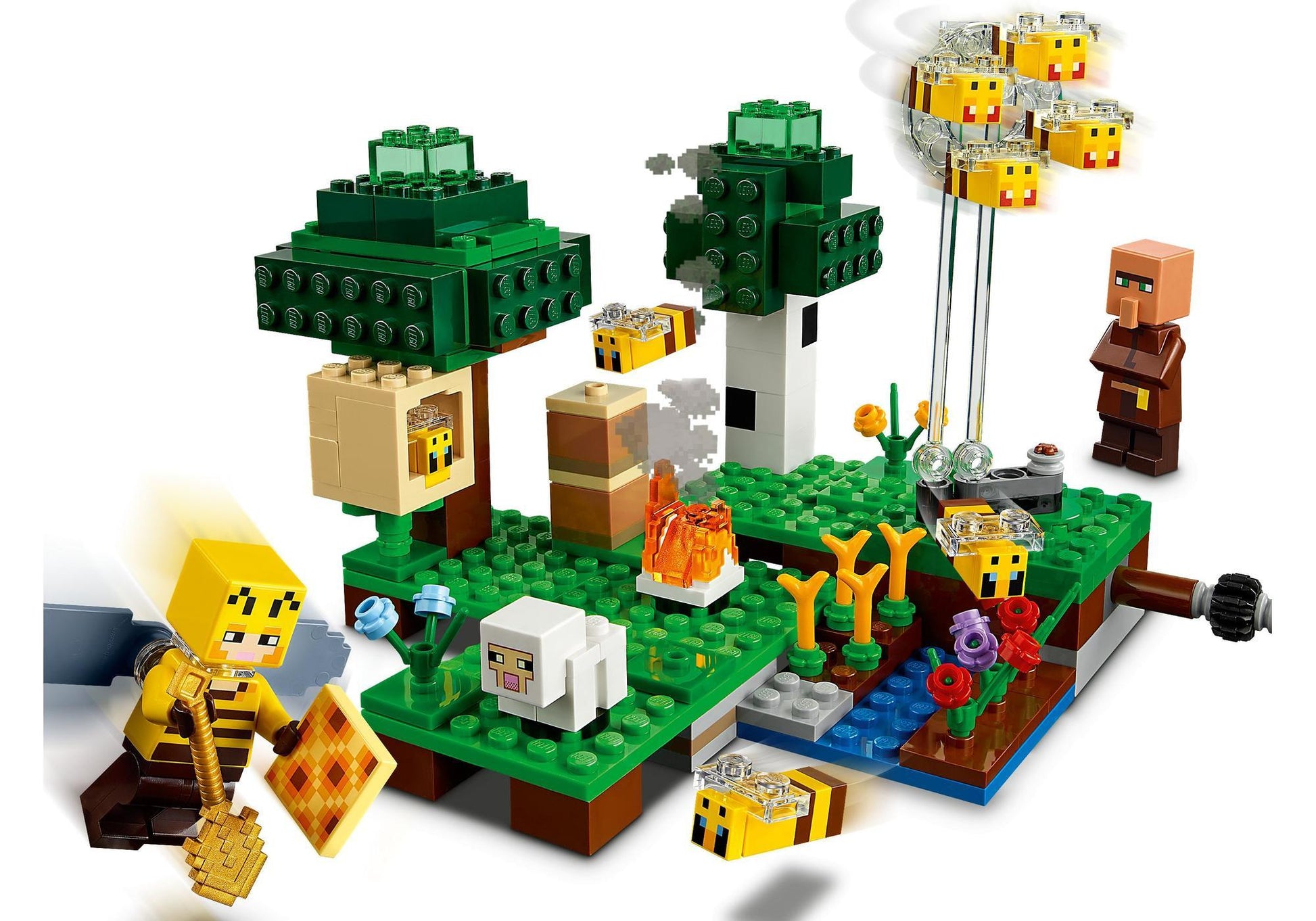 Lego 21165 Minecraft: Die Bienenfarm - plegobil