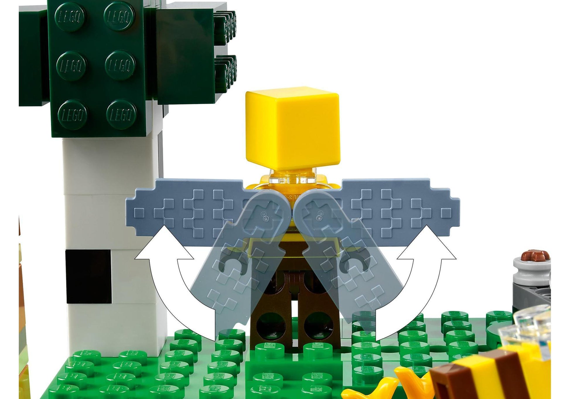 Lego 21165 Minecraft: Die Bienenfarm - plegobil