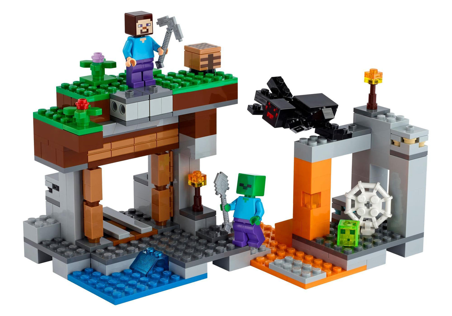 Lego 21166 Minecraft: Die verlassene Mine - plegobil