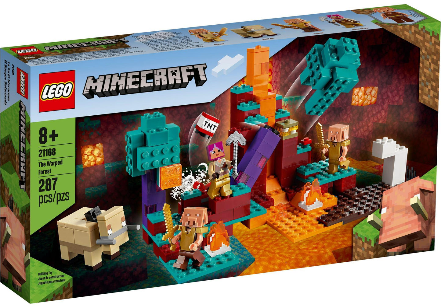 Lego 21168 Minecraft: Der Wirrwald - plegobil