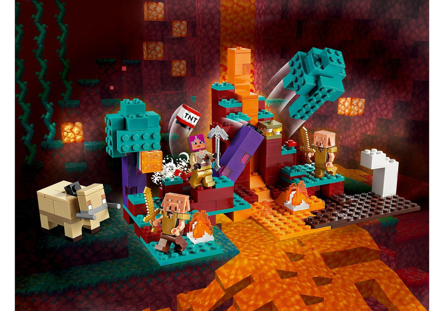 Lego 21168 Minecraft: Der Wirrwald - plegobil