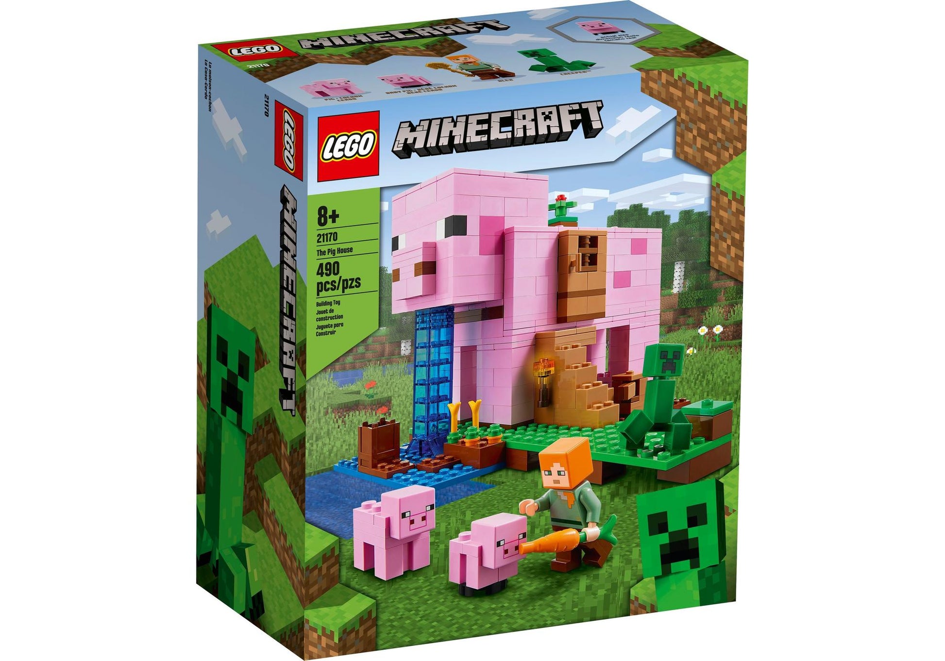 Lego 21170 Minecraft: Das Schweinehaus - plegobil