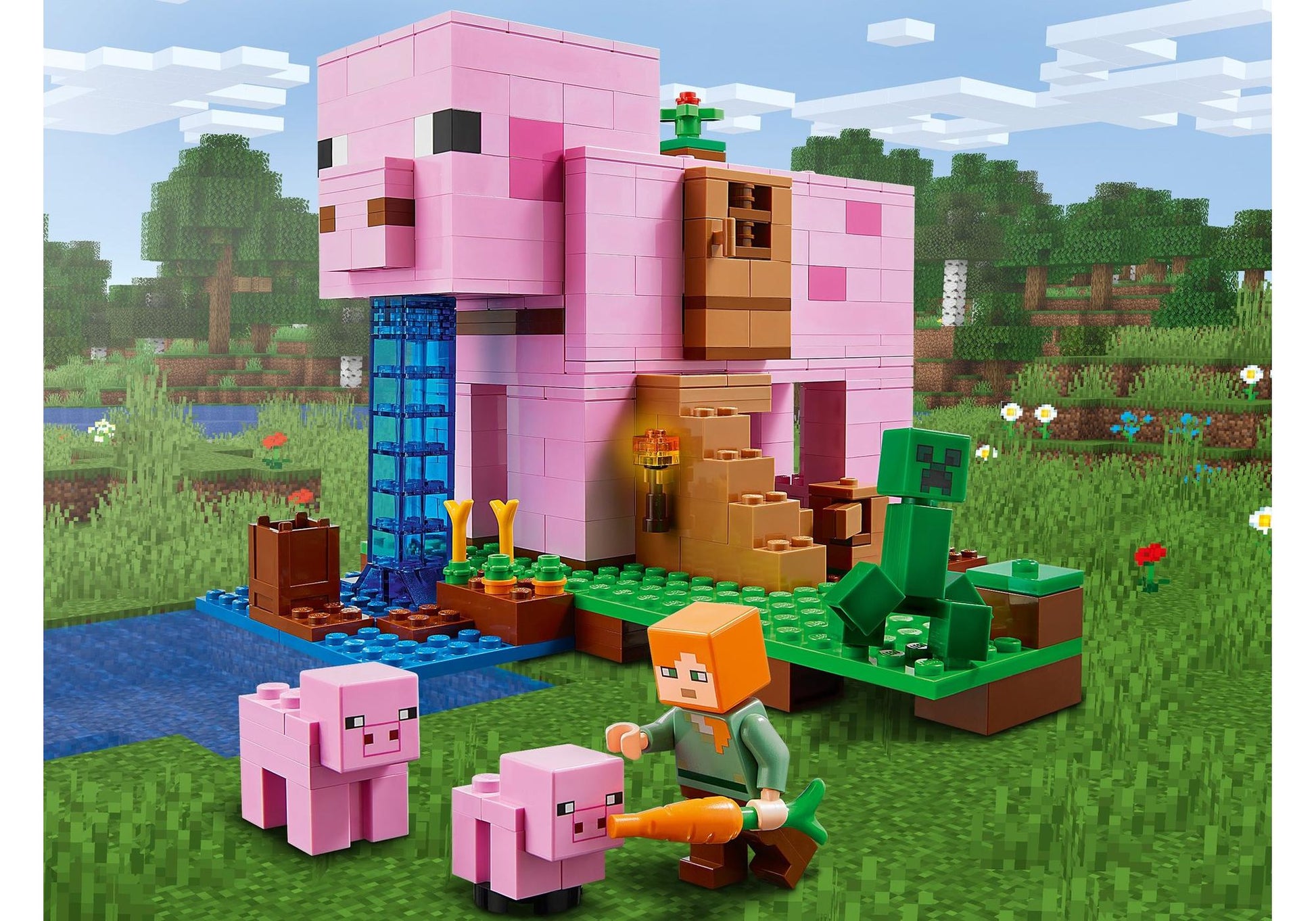 Lego 21170 Minecraft: Das Schweinehaus - plegobil