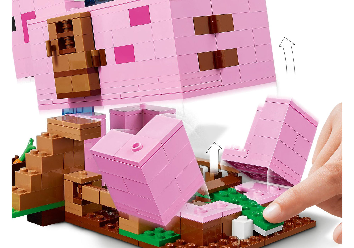 Lego 21170 Minecraft: Das Schweinehaus - plegobil