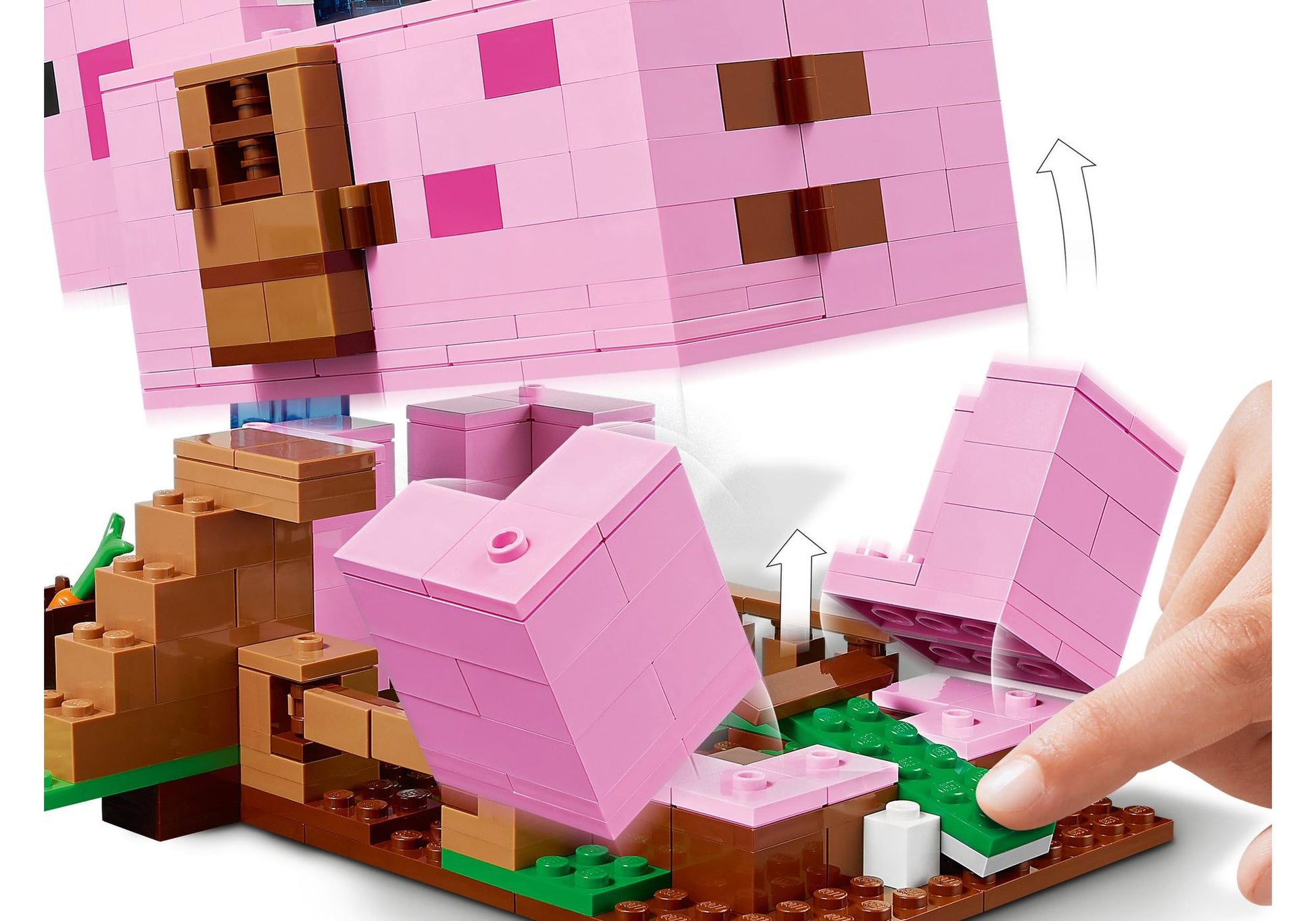 Lego 21170 Minecraft: Das Schweinehaus - plegobil