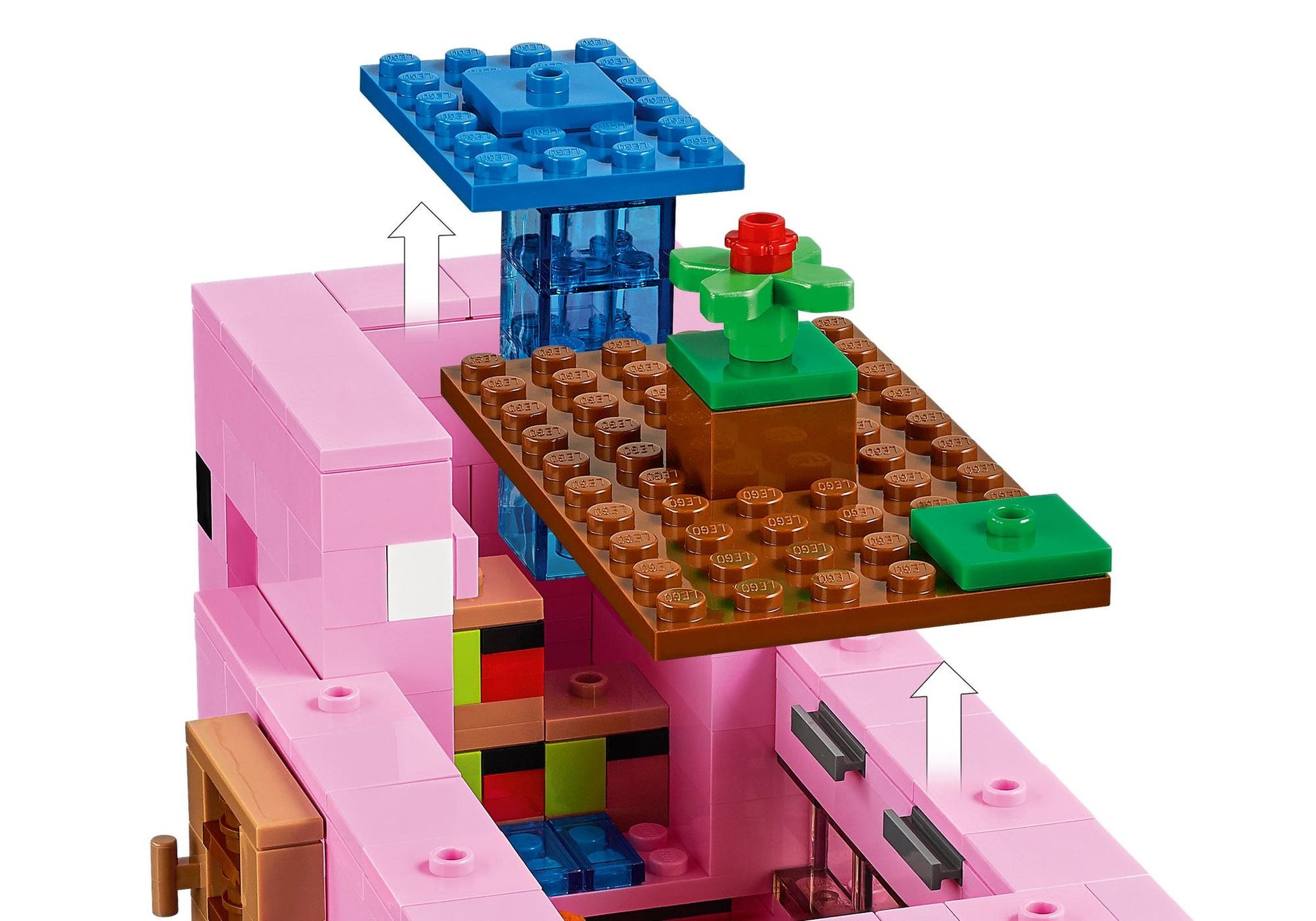 Lego 21170 Minecraft: Das Schweinehaus - plegobil