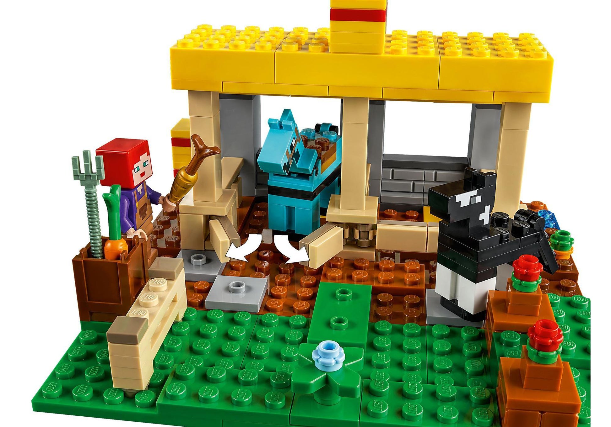 Lego 21171 Minecraft: Der Pferdestall - plegobil