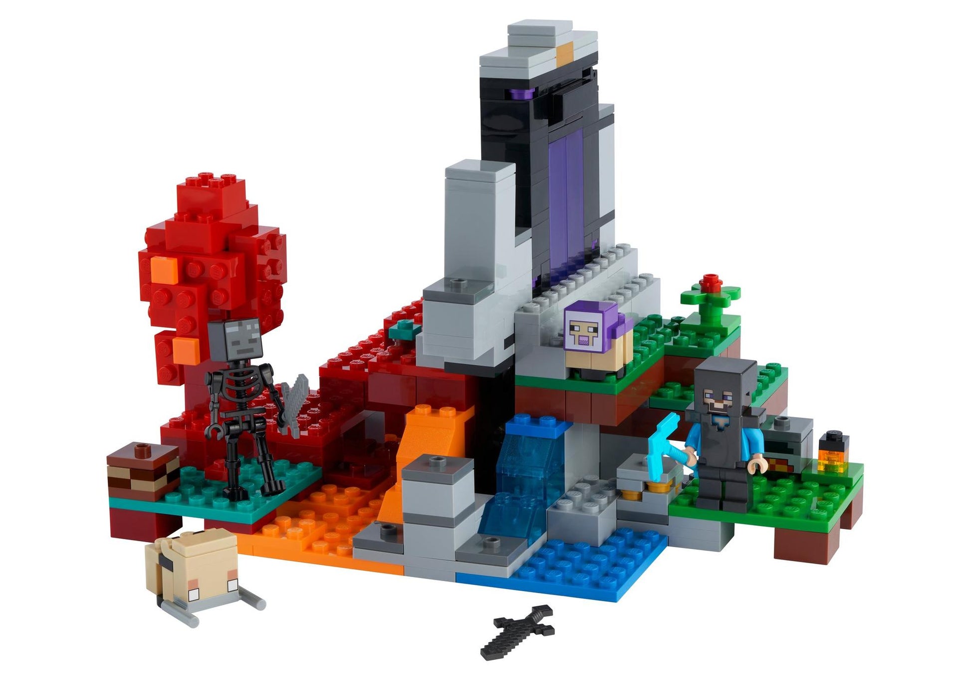Lego 21172 Minecraft: Das zerstörte Portal - plegobil