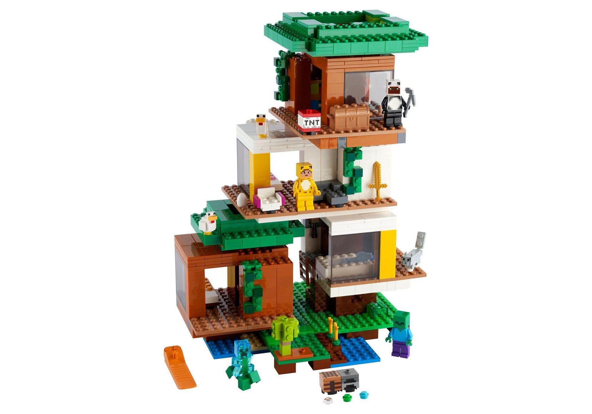 Lego 21174 Minecraft: Das moderne Baumhaus - plegobil