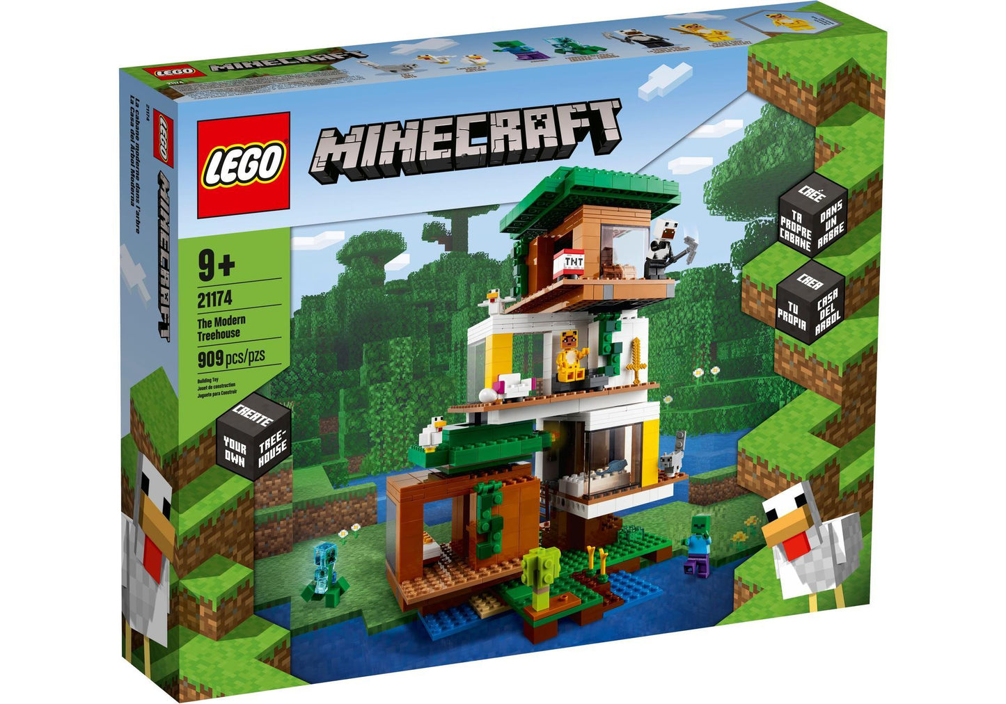 Lego 21174 Minecraft: Das moderne Baumhaus - plegobil
