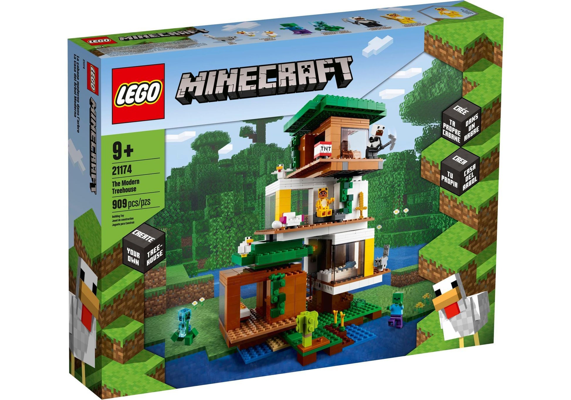 Lego 21174 Minecraft: Das moderne Baumhaus - plegobil