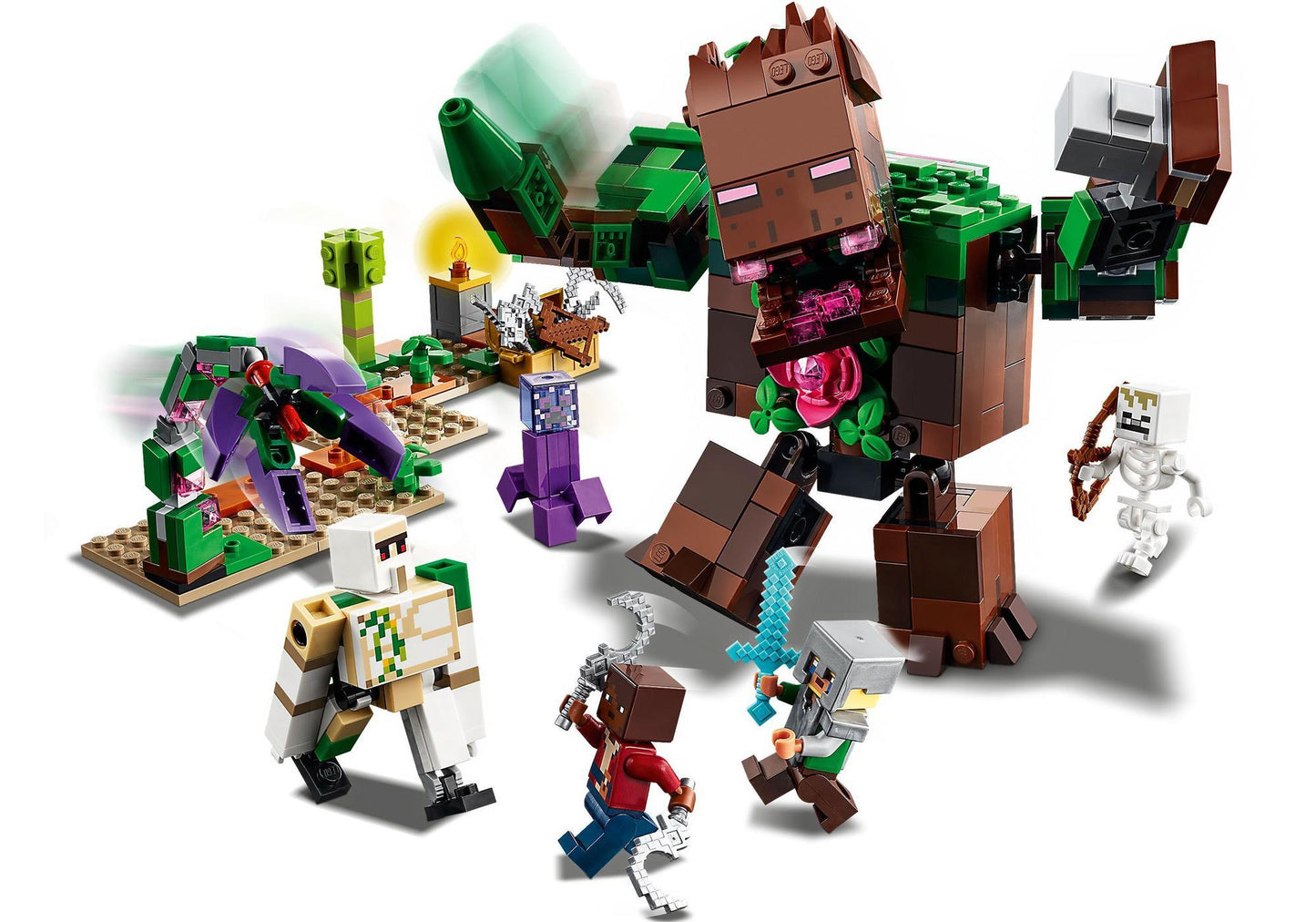 Lego 21176 Minecraft: Die Dschungel Ungeheuer - plegobil