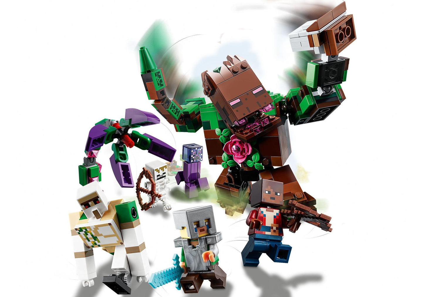 Lego 21176 Minecraft: Die Dschungel Ungeheuer - plegobil