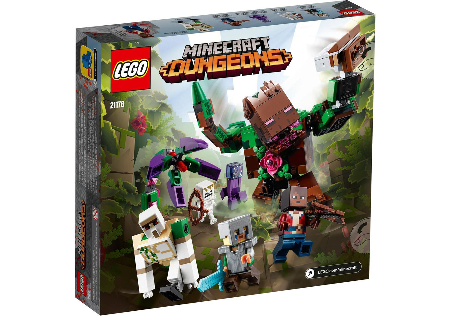 Lego 21176 Minecraft: Die Dschungel Ungeheuer - plegobil