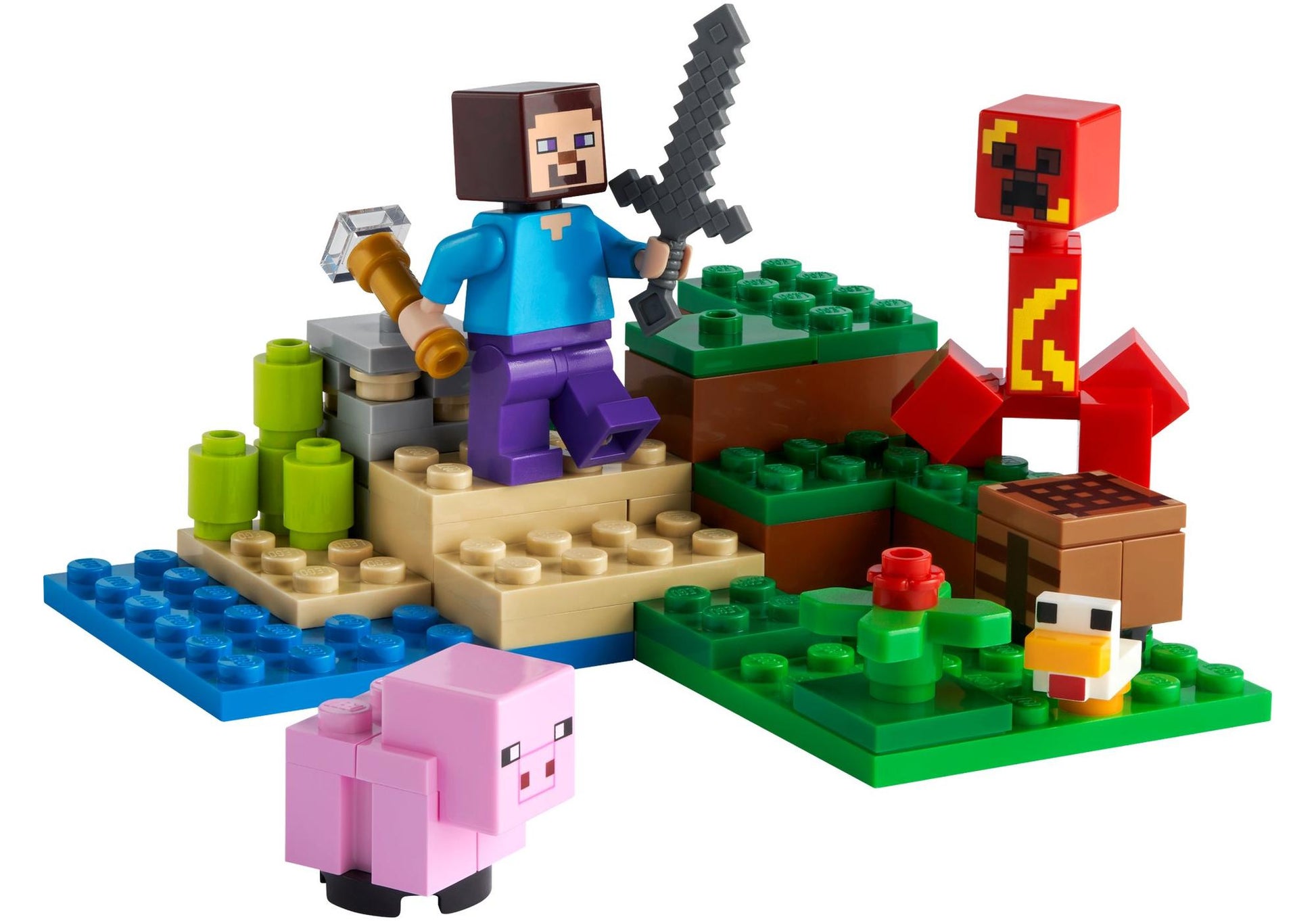 Lego 21177 Minecraft: Der Hinterhalt des Creeper - plegobil
