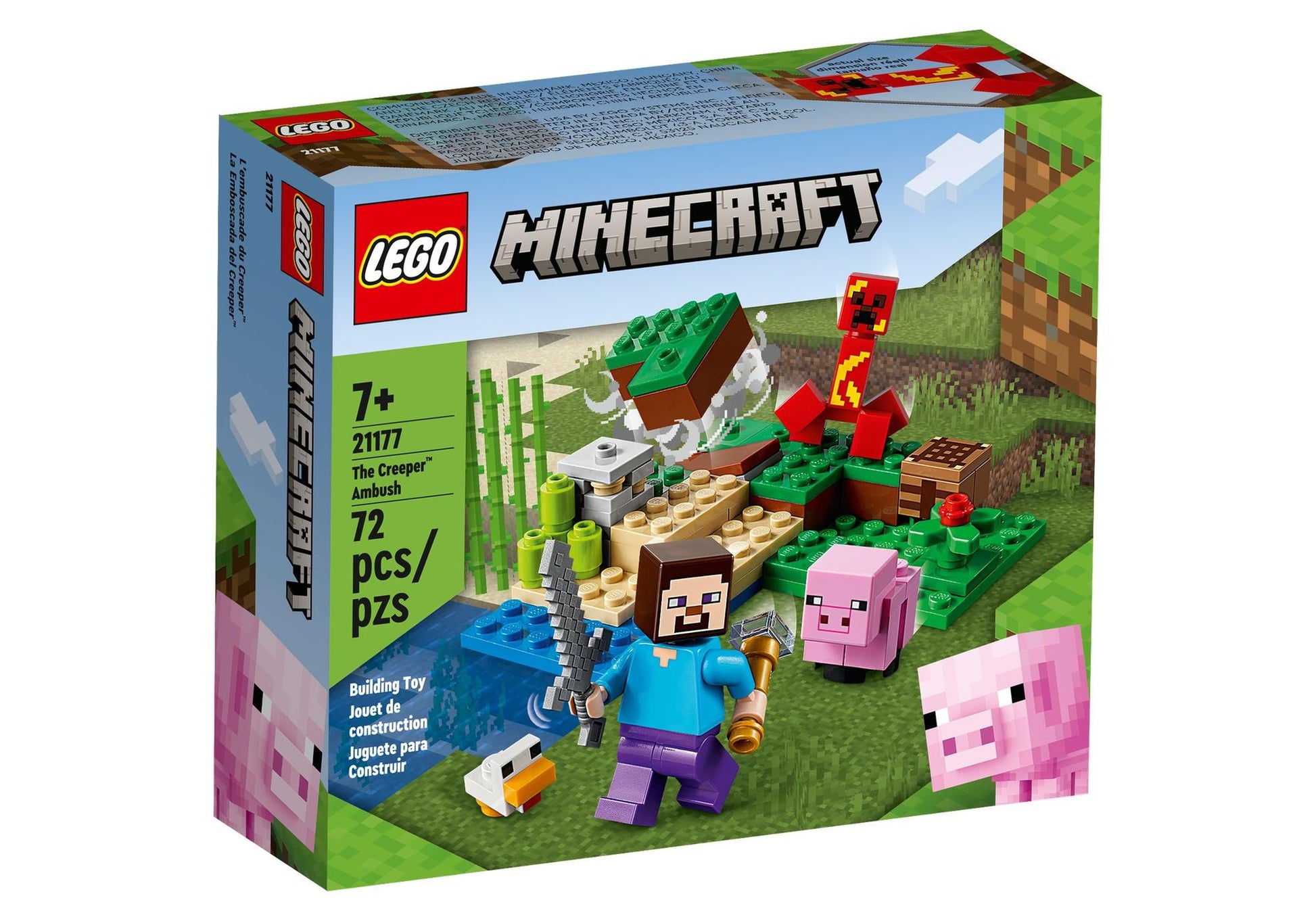 Lego 21177 Minecraft: Der Hinterhalt des Creeper - plegobil