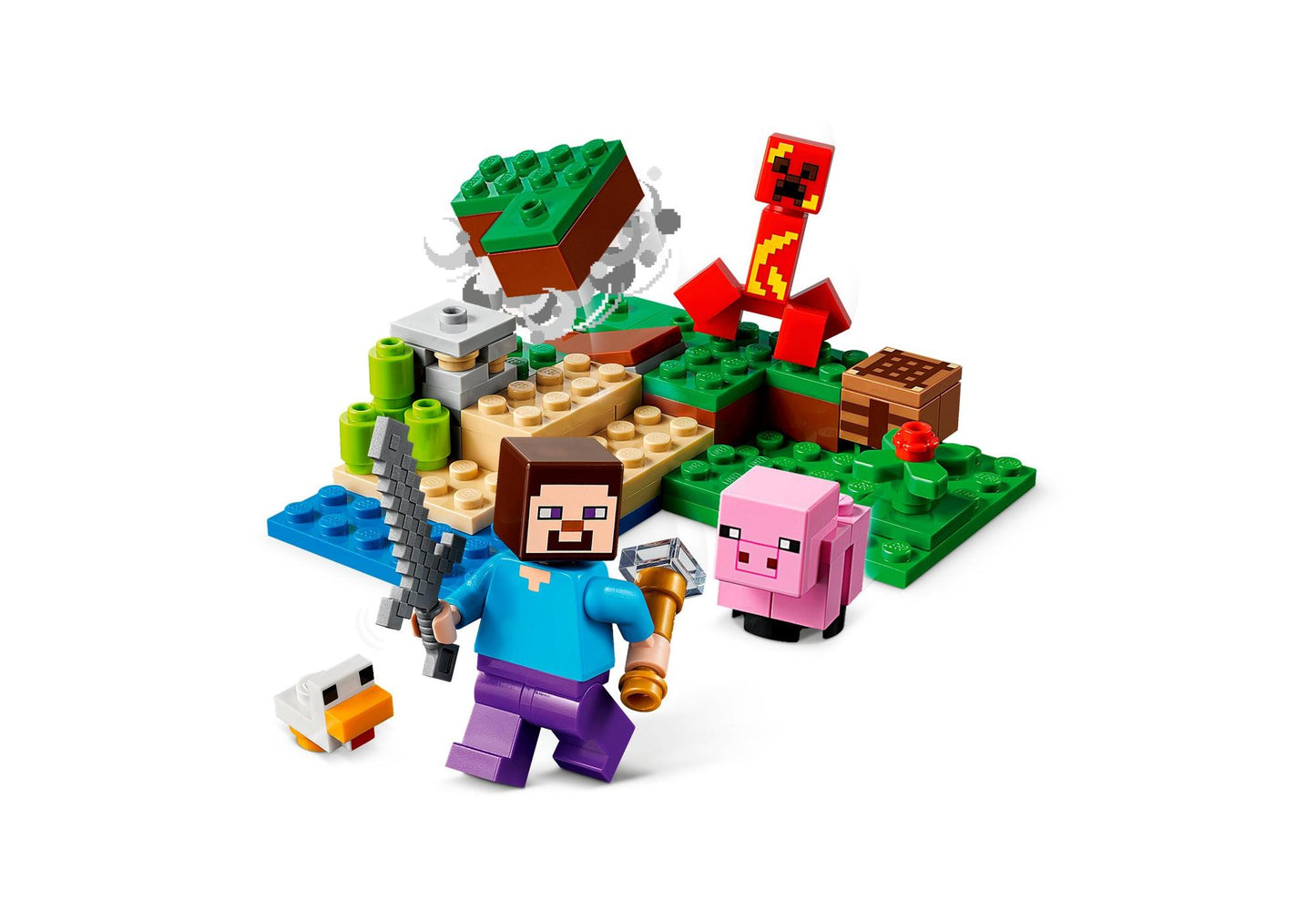 Lego 21177 Minecraft: Der Hinterhalt des Creeper - plegobil