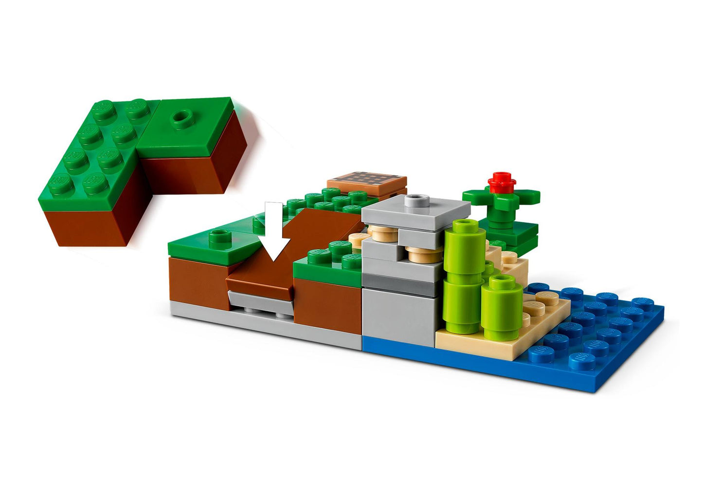 Lego 21177 Minecraft: Der Hinterhalt des Creeper - plegobil