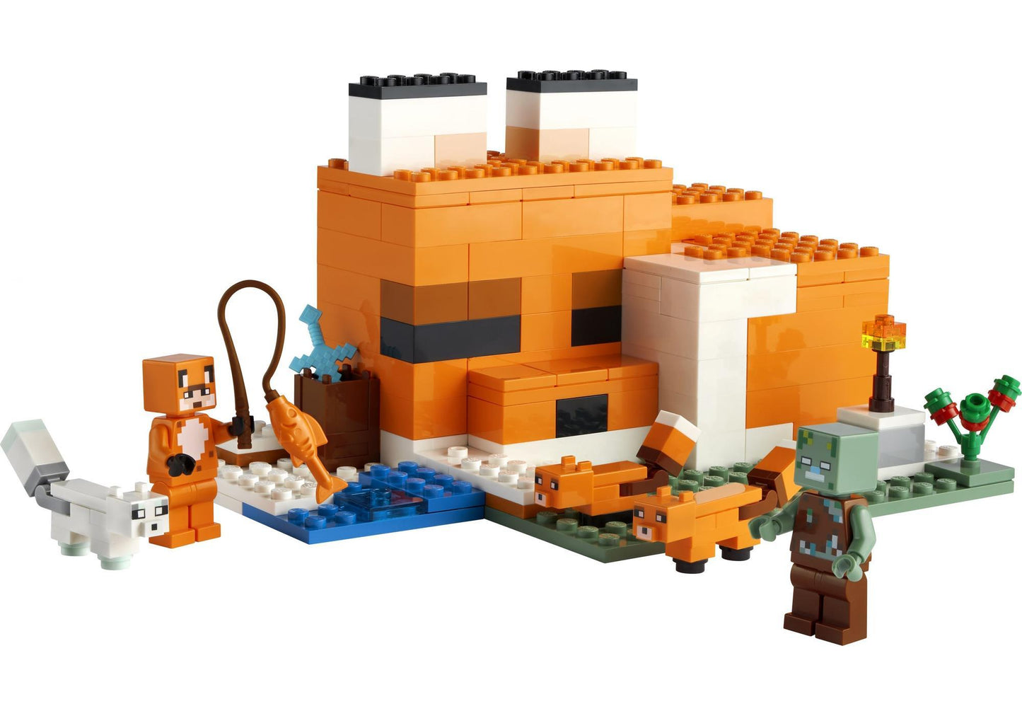 Lego 21178 Minecraft: Die Fuchs-Lodge - plegobil