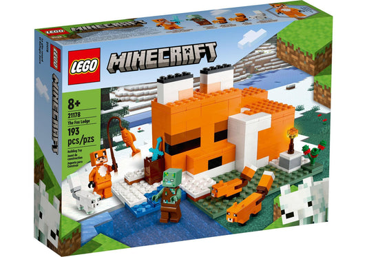 Lego 21178 Minecraft: Die Fuchs-Lodge - plegobil