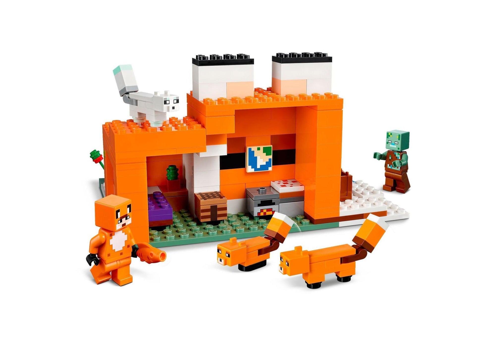 Lego 21178 Minecraft: Die Fuchs-Lodge - plegobil