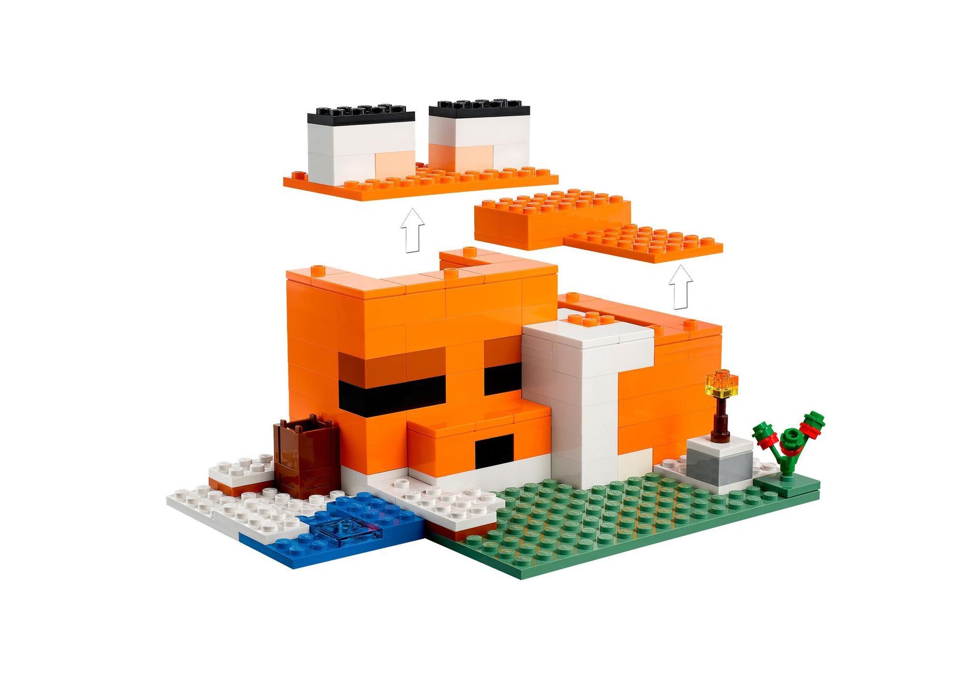 Lego 21178 Minecraft: Die Fuchs-Lodge - plegobil