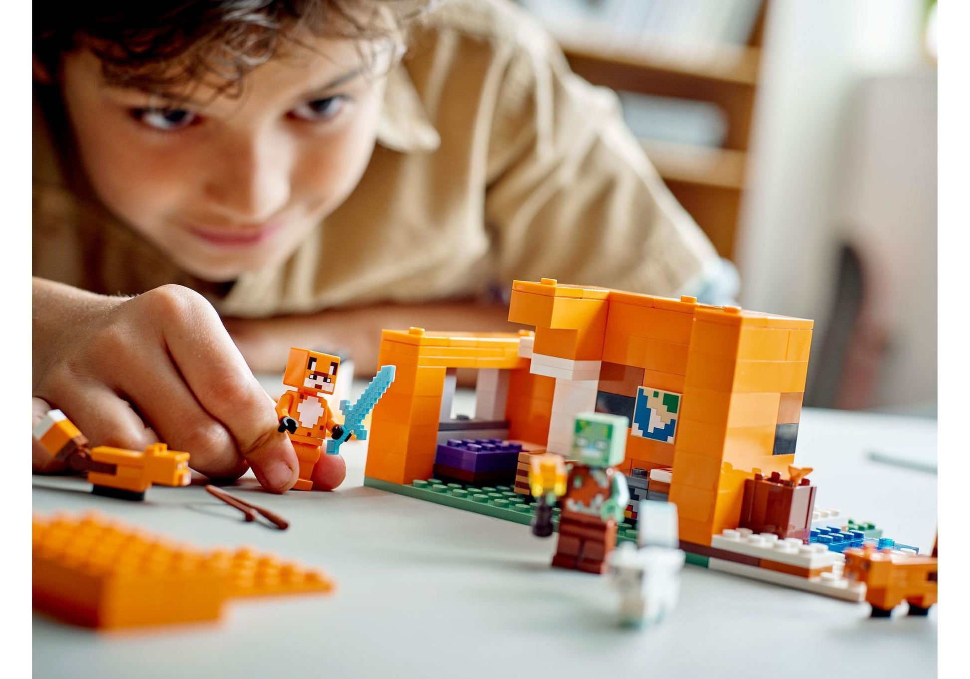 Lego 21178 Minecraft: Die Fuchs-Lodge - plegobil