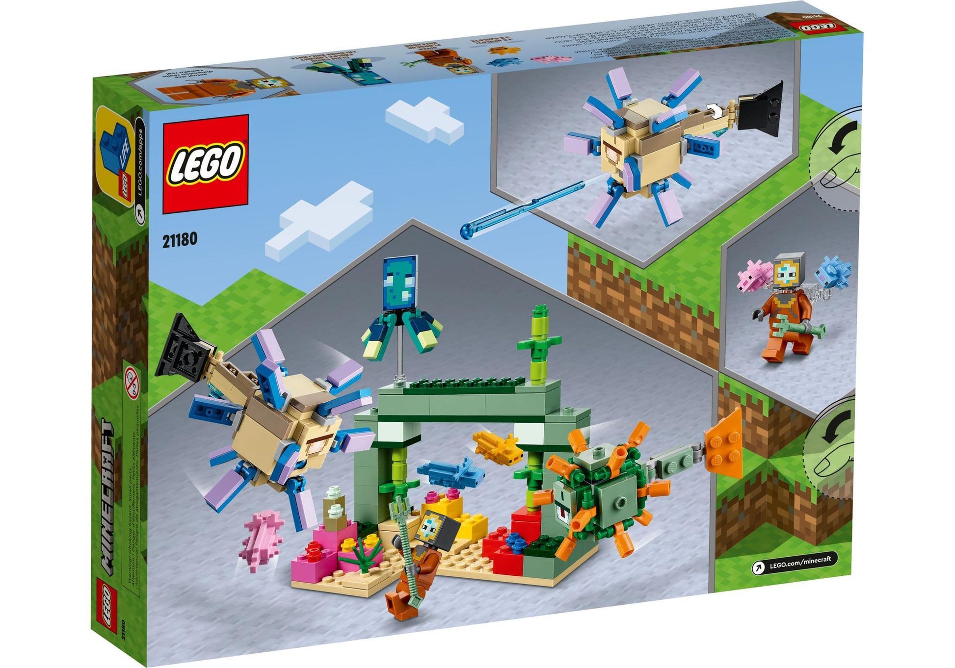 Lego 21180 Minecraft: Das Wächterduell - plegobil