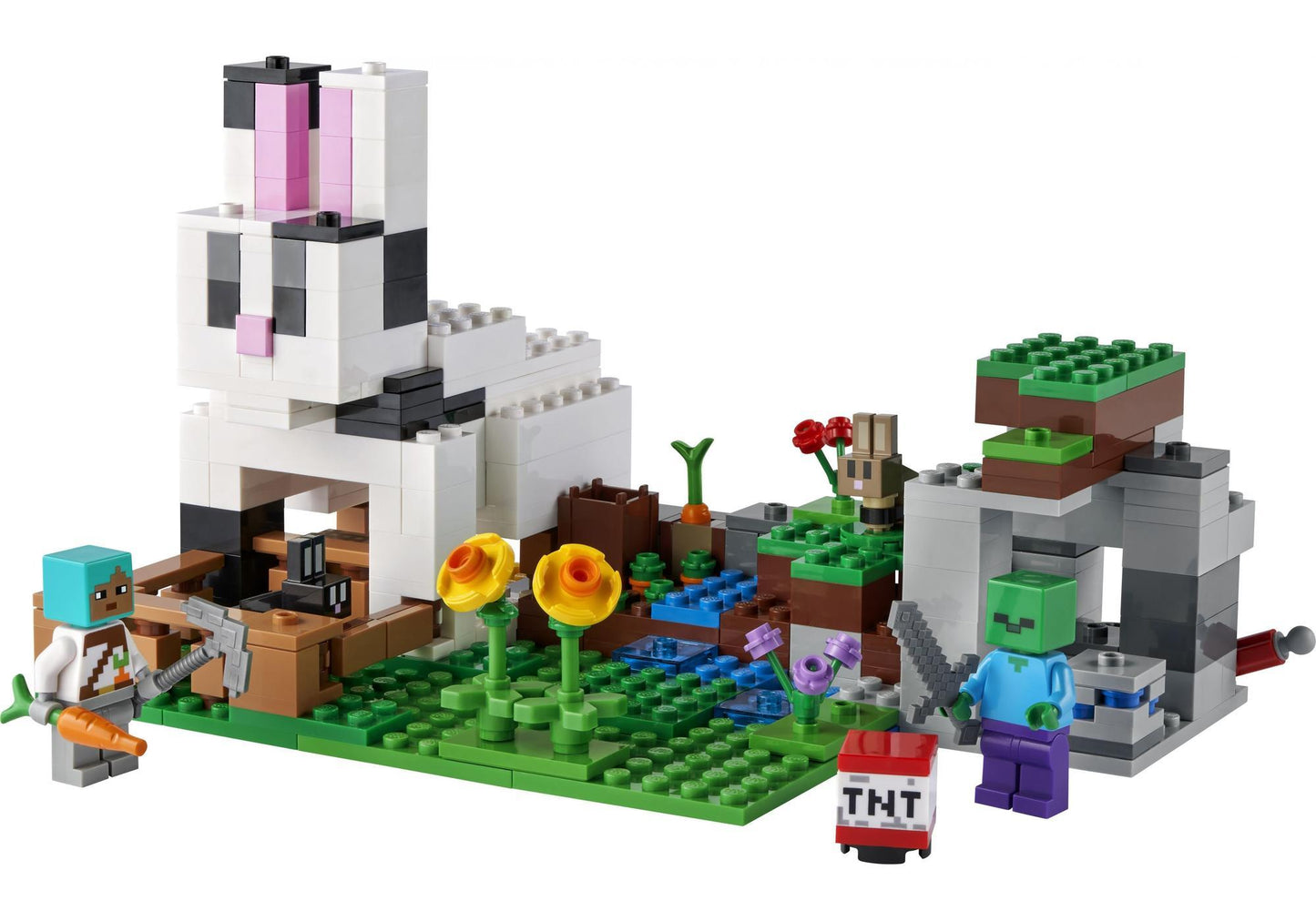 Lego 21181 Minecraft: Die Kaninchenranch - plegobil