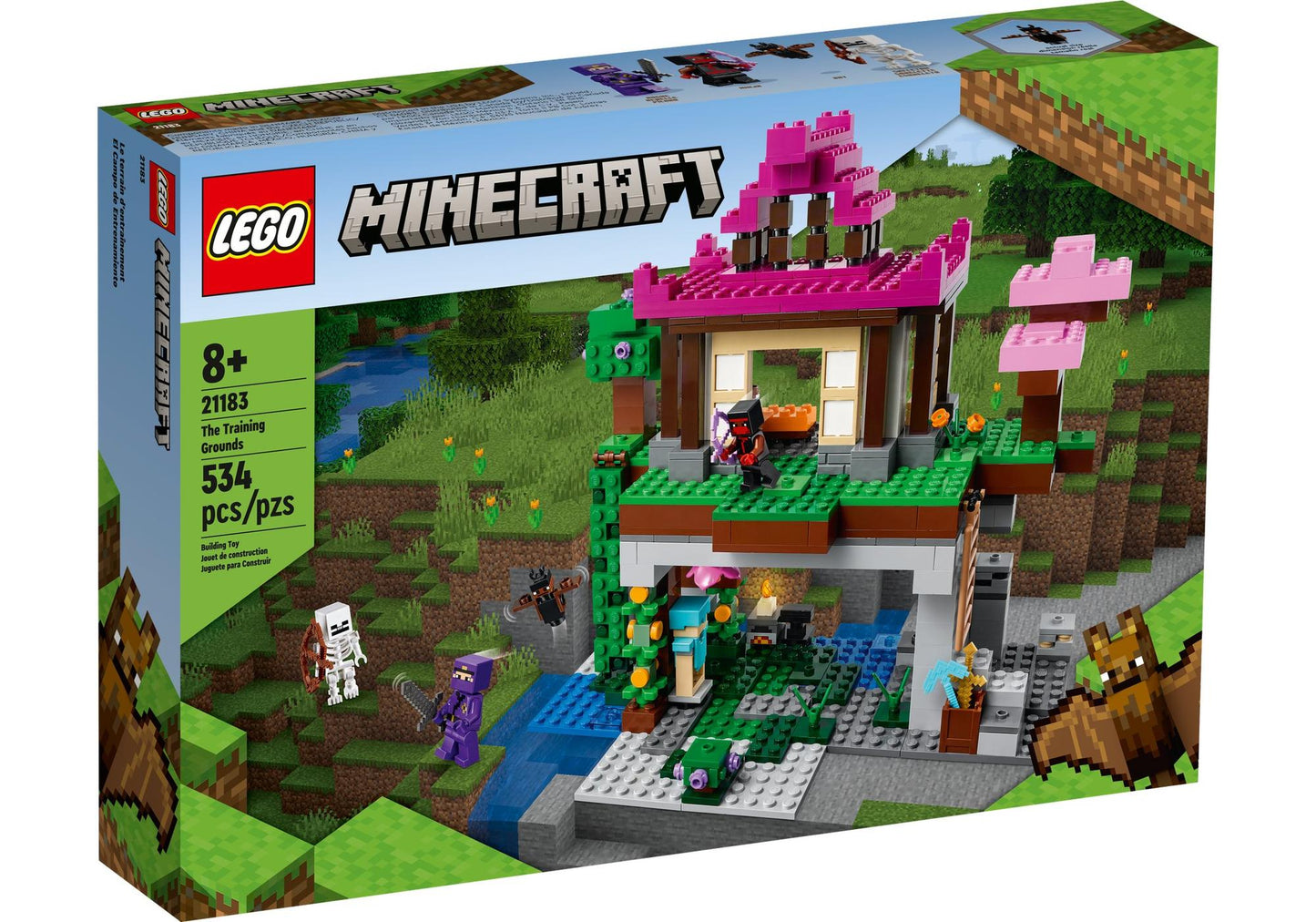 Lego 21183 Minecraft: Das Trainingsgelände - plegobil