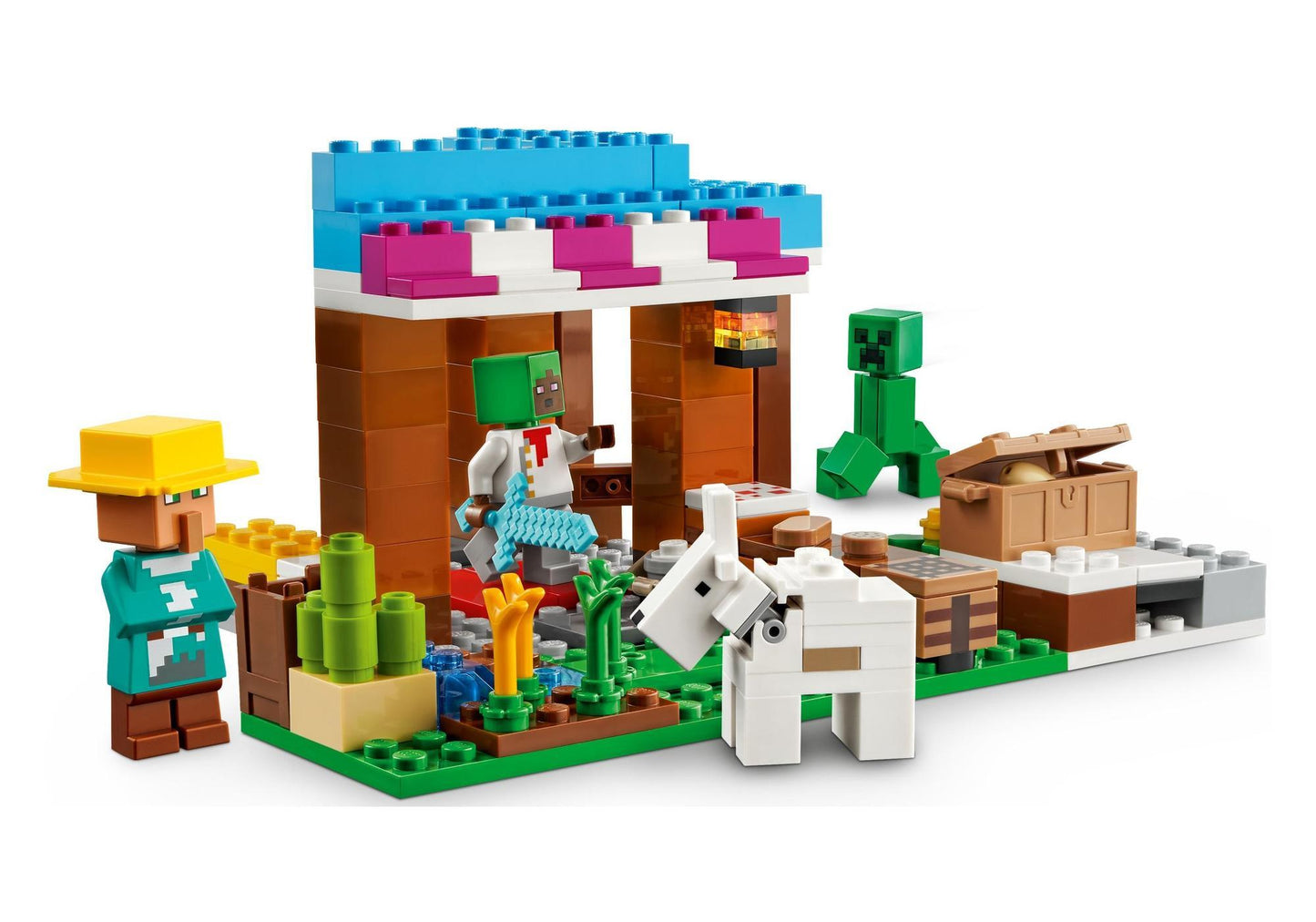 Lego 21184 Minecraft: Die Bäckerei - plegobil
