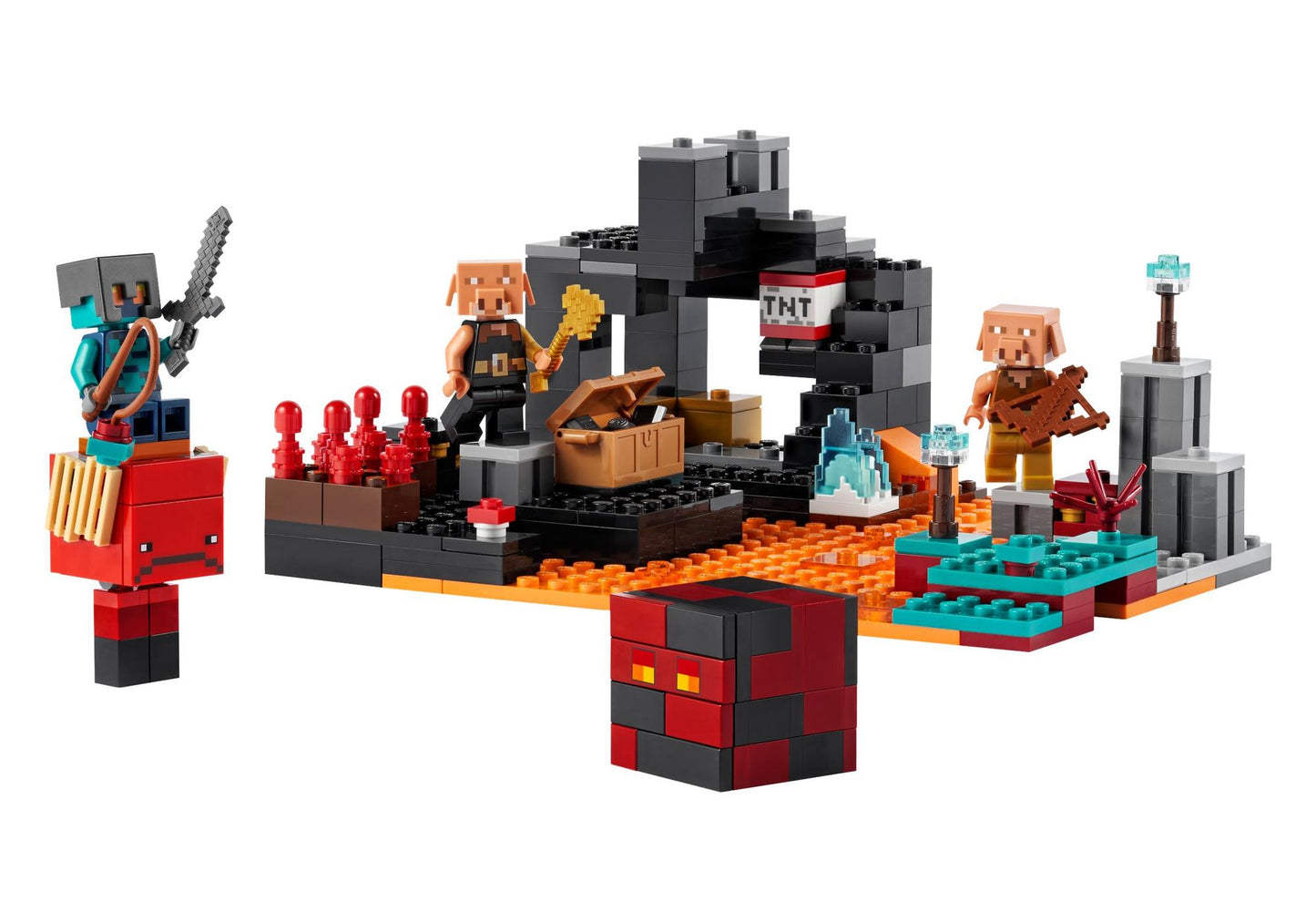Lego 21185 Minecraft: Die Netherbastion - plegobil