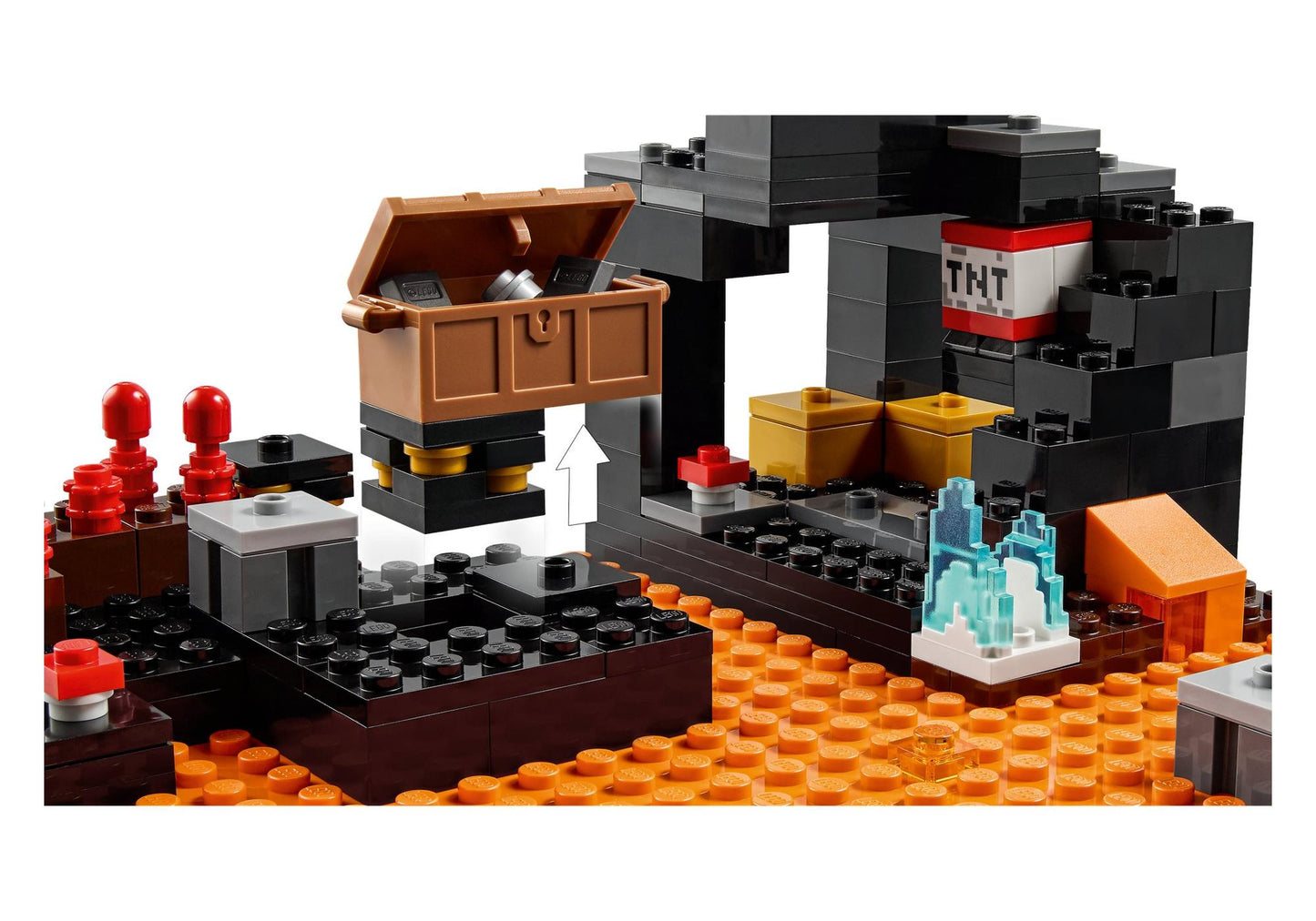 Lego 21185 Minecraft: Die Netherbastion - plegobil