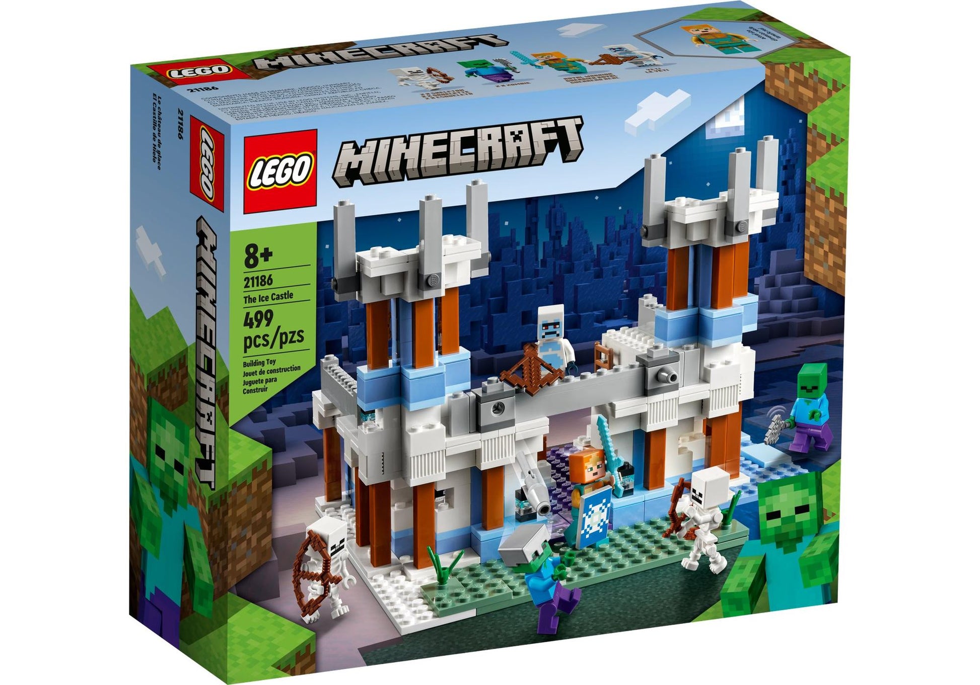 Lego 21186 Minecraft: Der Eispalast - plegobil