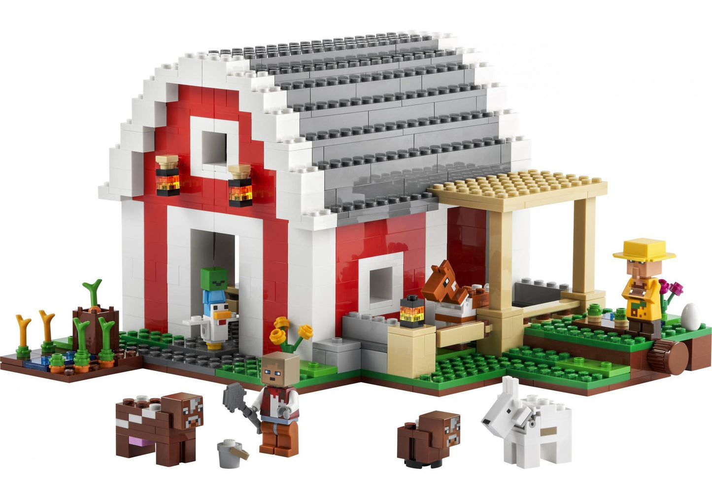 Lego 21187 Minecraft: Die rote Scheune - plegobil