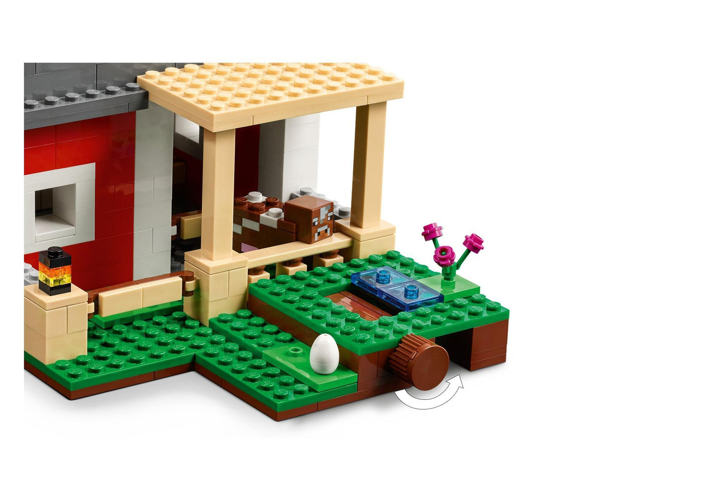 Lego 21187 Minecraft: Die rote Scheune - plegobil