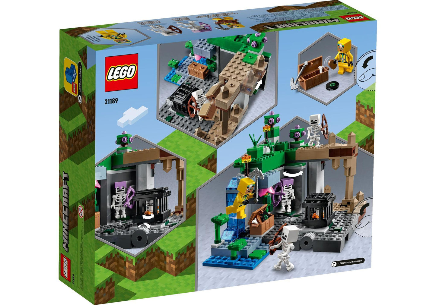 Lego 21189 Minecraft: Das Skelettverlies - plegobil