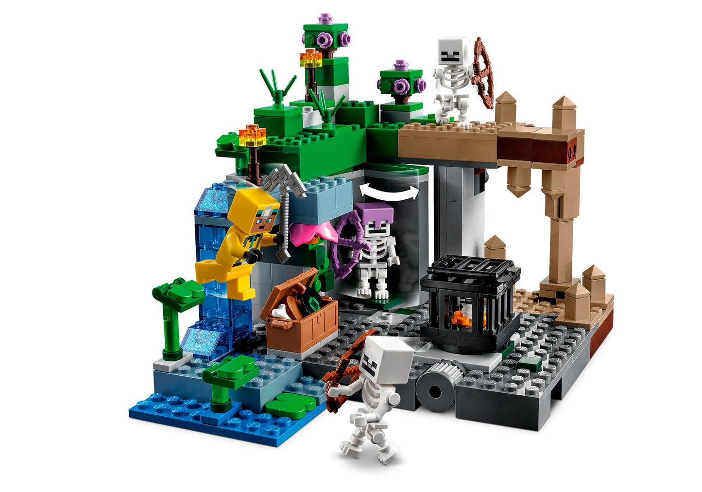 Lego 21189 Minecraft: Das Skelettverlies - plegobil