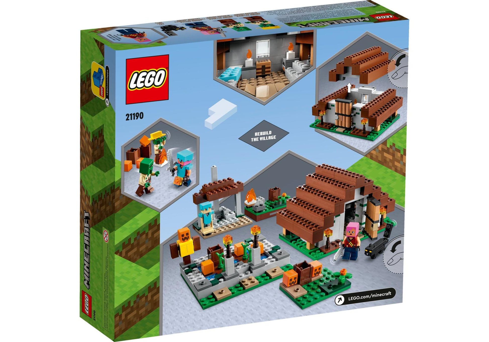 Lego 21190 Minecraft: Das verlassene Dorf - plegobil